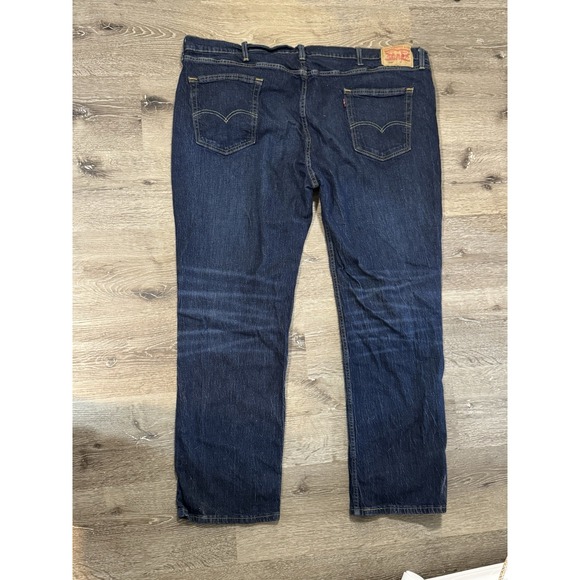 Levis 559 Dark Wash Jeans, Straight Leg 42x34 - Picture 3 of 5